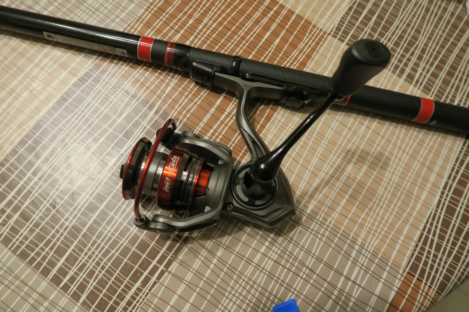 Mounted on Trabucco Hydrus bolognese rod